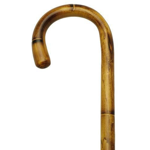 Ladies Maple Stepped & Scorched-Classy Walking Canes