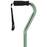 Men's Offset in Solids Mint-Classy Walking Canes