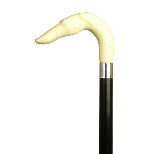 Russian Hound "L" shape Ivory-Classy Walking Canes