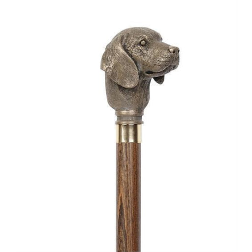 Golden Retriever Bronze Walking Stick with Moulded Top-Classy Walking Canes