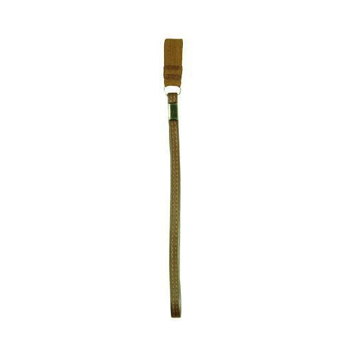 Brown Leather Wrist Strap for Canes-Classy Walking Canes