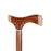 Rosewood Crutch with Collar-Classy Walking Canes