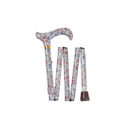 Handbag Size Floral with Pattern Handle-Classy Walking Canes