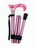 Classy Walking Canes Folding Pink Diamond and Pearls-Classy Walking Canes