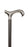 Classy Canes Chrome Plated Derby Style Handle-Classy Walking Canes