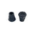Puntas de caña de repuesto de caucho negro con agarre extra de 5/8 "- Paquete de 2 bastones para caminar con clase
