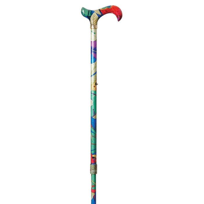 Fashion Derby in Tropicana Parrot-Classy Walking Canes