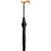 Derby Handle Umbrella Walking Stick in Black and Adjustable in Height-Classy Walking Canes