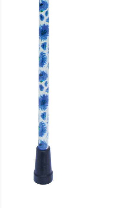 Classic Walking Cane Adjustable British Wildflowers and Cornflowers-Classy Walking Canes
