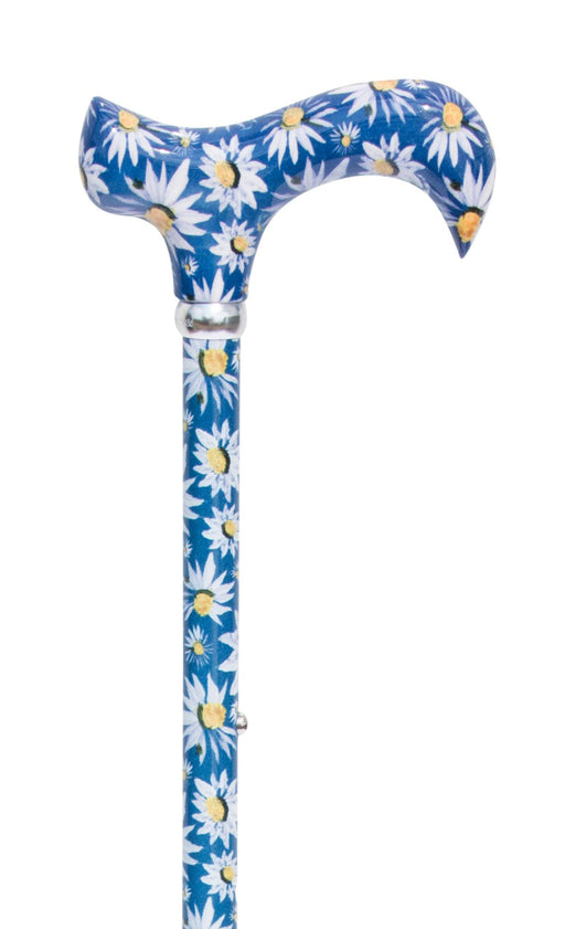 Classic Adjustable British Wildflowers and Daisies-Classy Walking Canes