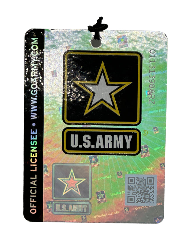 U.S. Army Collar on Natural Wood Shaft with Derby Handle-Classy Walking Canes