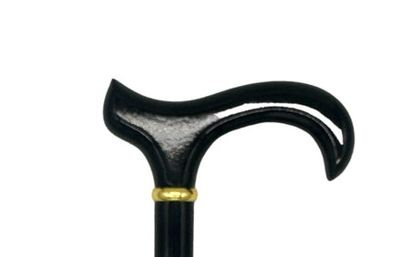 Wooden Classy Walking Cane in Black-Classy Walking Canes